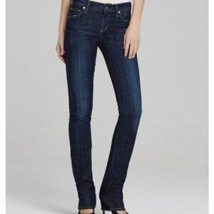 Citizens of Humanity Slim Bootcut Jeans Indigo Denim Style Size 27 Straight Leg